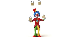 小丑杂耍- 3D动画