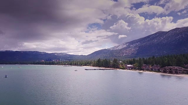 Stateline和太浩湖风景-鸟瞰图