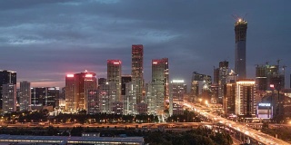 T/L HA Downtown Beijing at Night /北京，中国