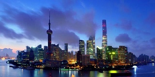 4K:中国上海全景