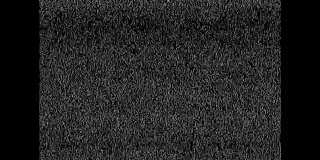 真实记录老电视静态噪声(4:3纵横比)