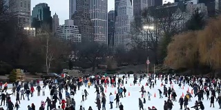 中央公园滑冰