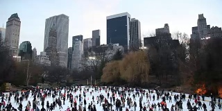 中央公园滑冰