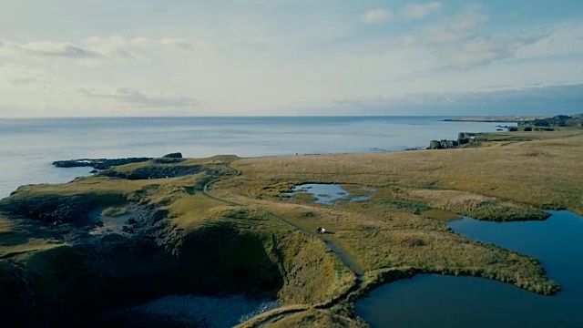 冰岛Thingvellir鸟瞰图