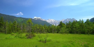 在长野Kamikochi