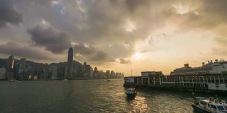 香港城市的时间流逝