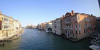 2017年9月，意大利威尼斯大运河的延时视频