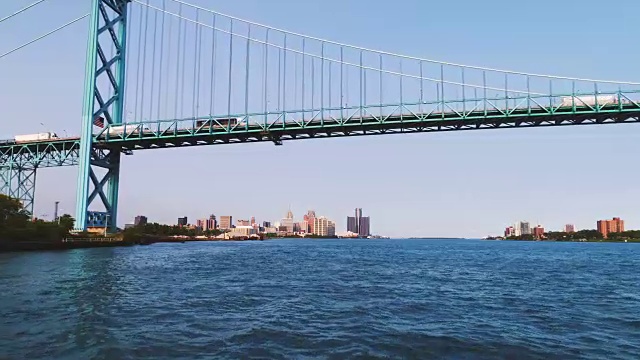 大使桥空中底特律