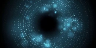 深蓝色科幻科技视频动画