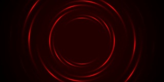 闪亮发光的深红色圆圈视频动画