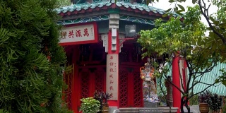 古寺建筑-元大仙寺的慢镜头
