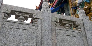 古寺建筑-元大仙寺的慢镜头