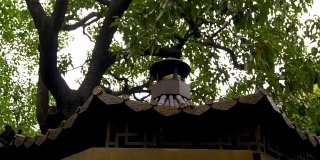 古寺建筑-元大仙寺的慢镜头