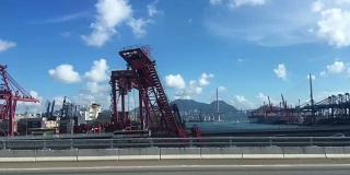 香港、大屿山及葵涌货柜码头