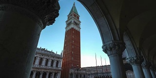 4k时间流逝:意大利威尼斯圣马可广场