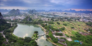 桂林川山公园，中国