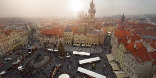 布拉格的圣诞市场