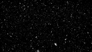 湍流降雪在黑色，4k背景视频素材模板下载
