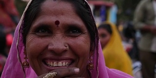 焦特布尔的印度妇女