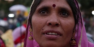 焦特布尔的印度妇女