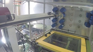 大型塑料件自动化生产工厂视频素材模板下载