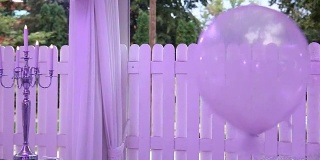 婚礼气球装饰