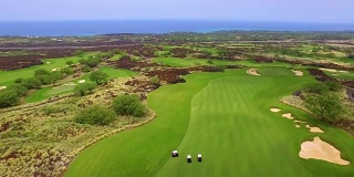 空中-夏威夷高尔夫球