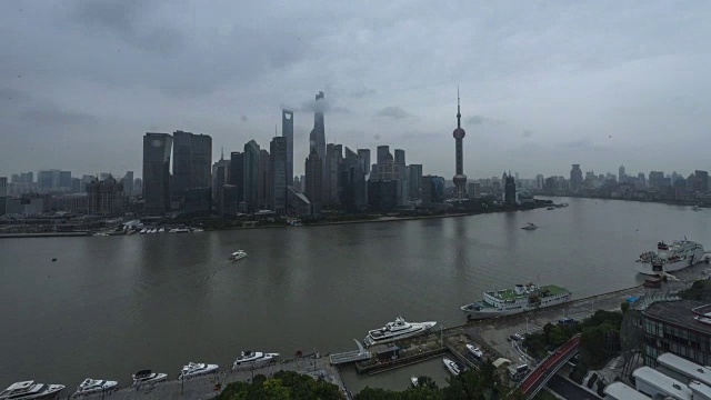 4K时光流逝——上海外滩