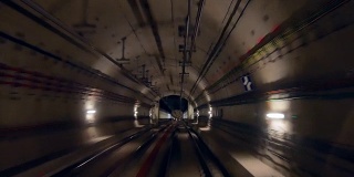 隧道速度地铁列车