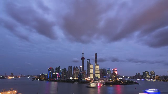 4K时光流逝——上海外滩之夜