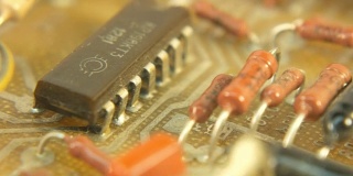 古老的古老的技术潘电路板电力微型网络组件