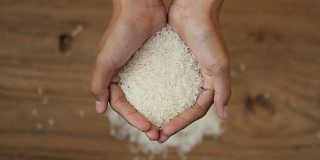 手杯白米饭，亚洲人的主食