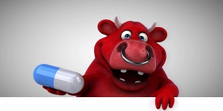 有趣的红牛- 3D动画