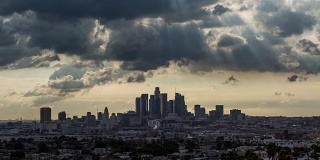 洛杉矶市中心和云天时光