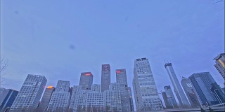城市在北京,间隔拍摄