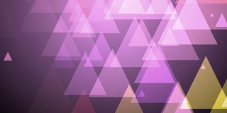 紫色三角形运动背景