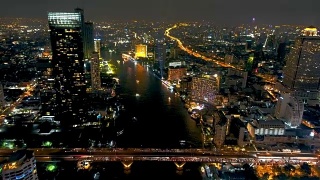 泰国首都曼谷的他信大桥视频素材模板下载