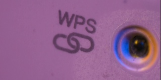 WiFi中继器中WSP符号的Cinemagraph闪烁信号连接状态led灯