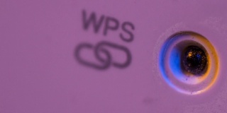 WiFi中继器中WSP符号的Cinemagraph闪烁信号连接状态led灯