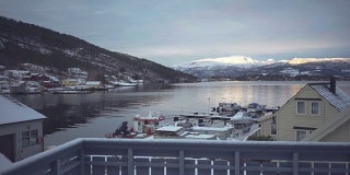挪威的风景和景观:哈当泽峡湾地区
