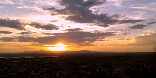 墨西哥圣米格尔德阿连德的日落时光