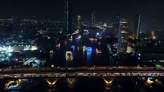 泰国首都曼谷的他信大桥视频素材模板下载