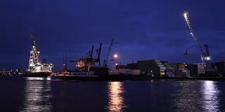 鹿特丹港，时间流逝