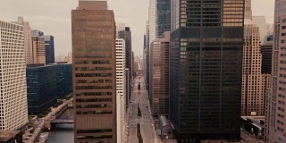 芝加哥鸟瞰图4K