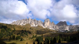 意大利Dolomites - Pizes de Cir Ridge，南蒂罗尔视频素材模板下载