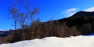 在法国旅行时拍摄的比利牛斯雪山