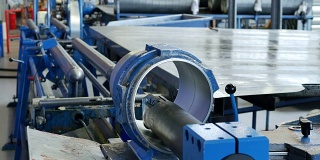 螺旋焊管成型机制造大型铝管空气管