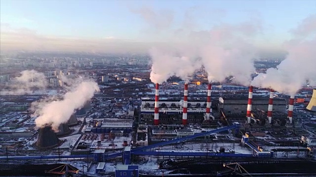 污染严重的工厂