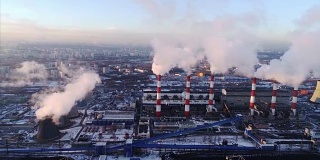 污染严重的工厂