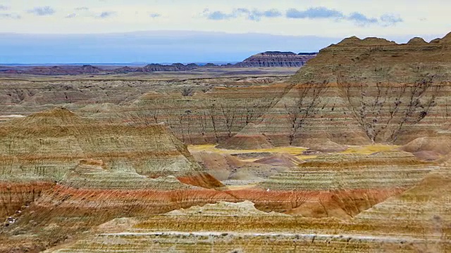 Badlands国家公园，南达科他州